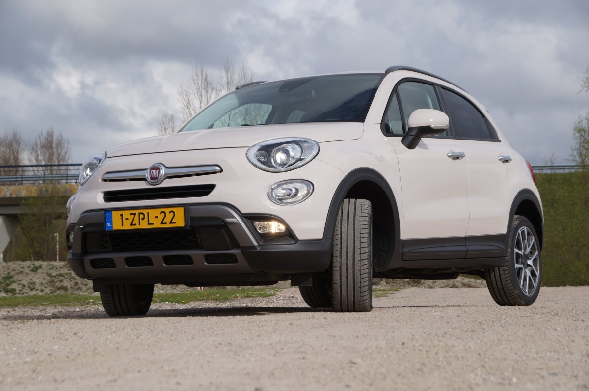 Fiat 500x een auto met glimlach.