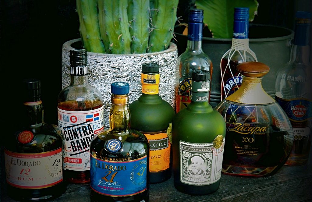 diverse soorten rum