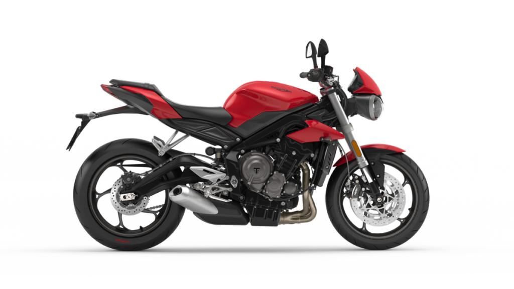 Triumph Street triple S zijkant Diablo