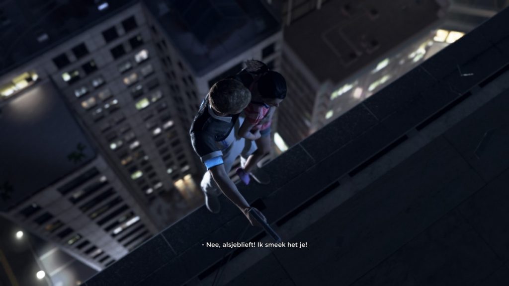 Detroit Become Human rooftop