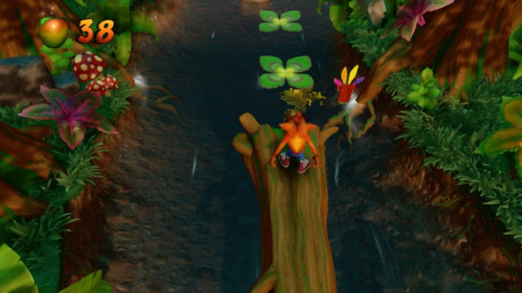 Crash Bandicoot in game