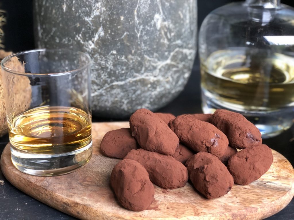 recept whisky truffels maken met whiskey en chocolade