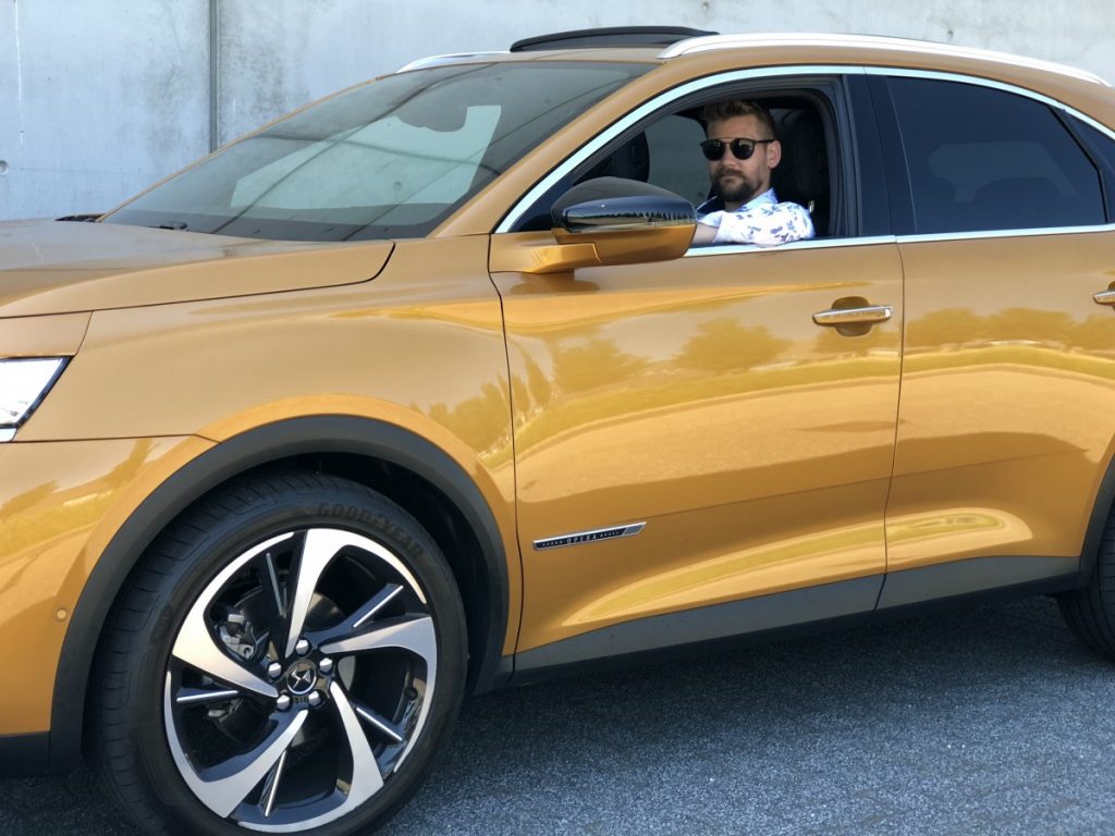 Jan Willem Huffmeijer in de DS 7 Crossback 