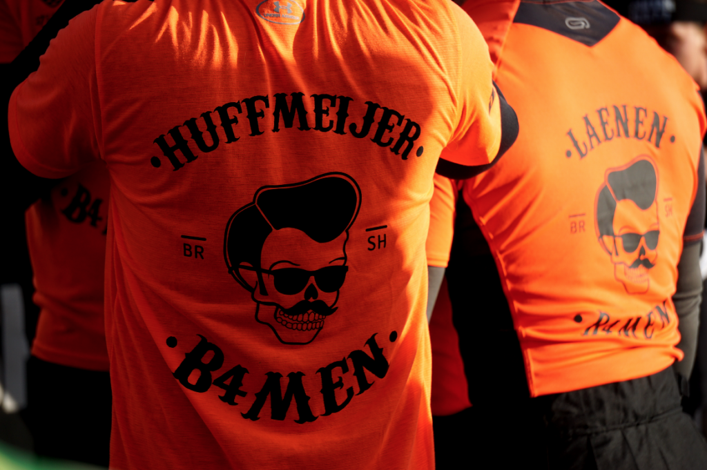 Team B4men Shirt van Jan Willem Huffmeijer