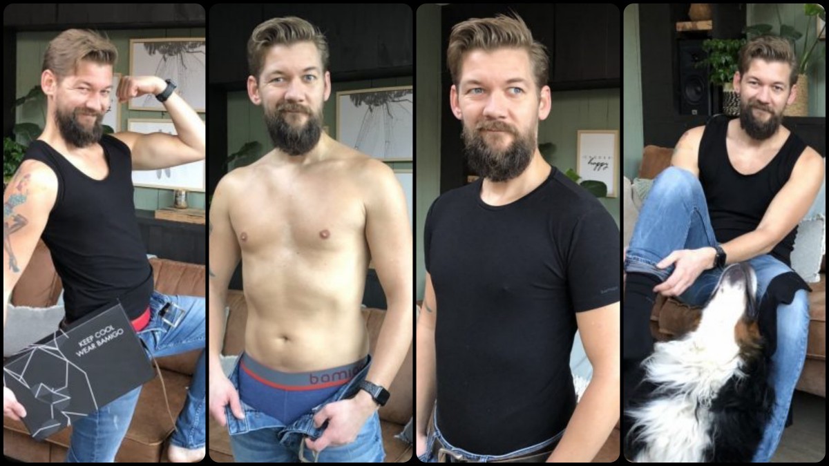 Bamigo is bamboo onderkleding voor mannen. Review B4men B4men