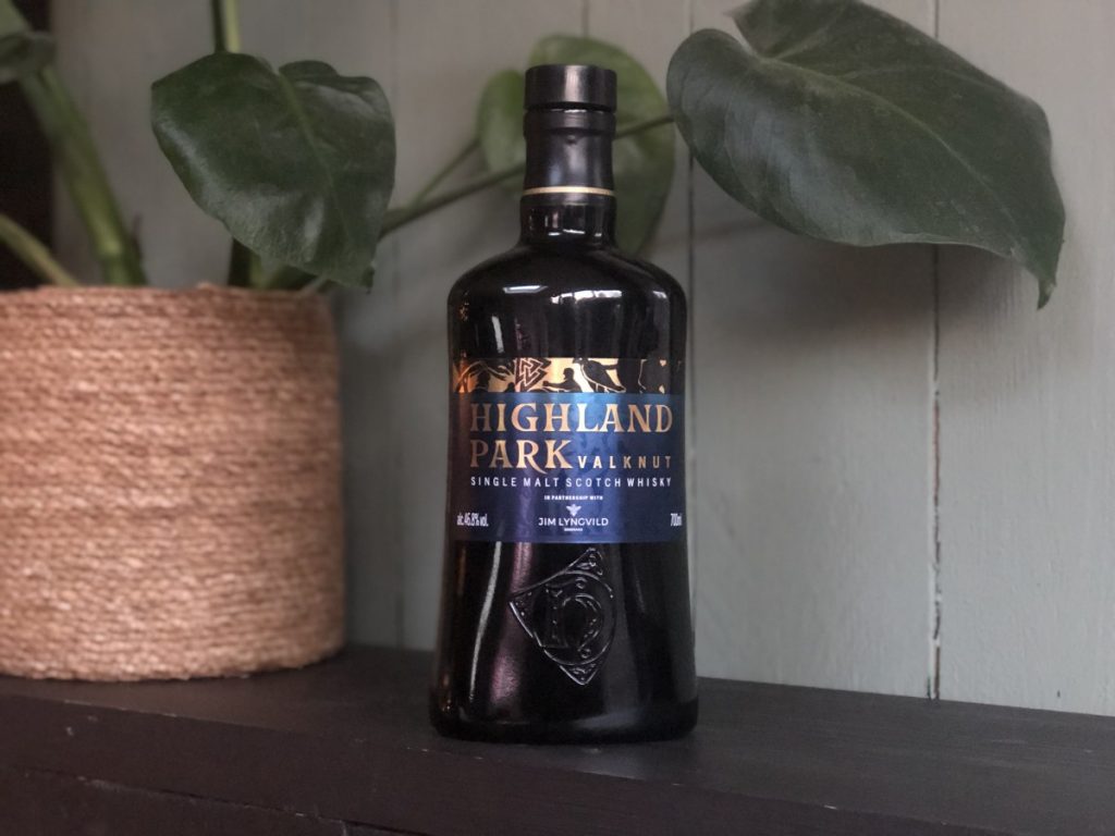 Fles van de Highland Park Valknut