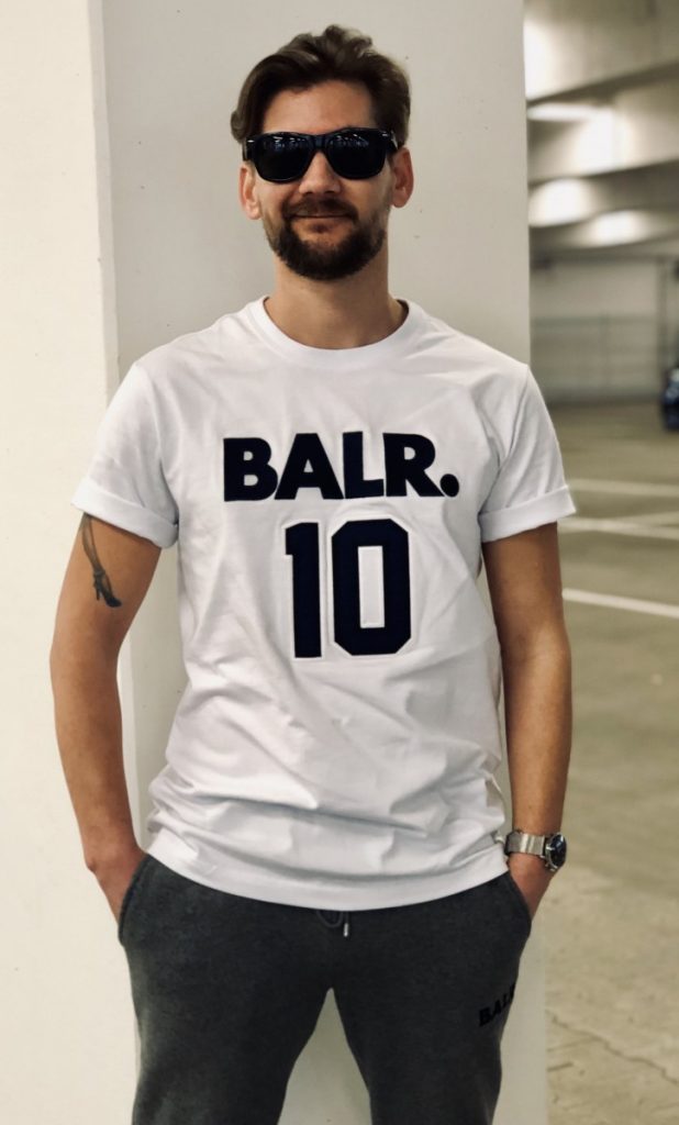 Malemodel Jan Willem Huffmeijer voor Balr