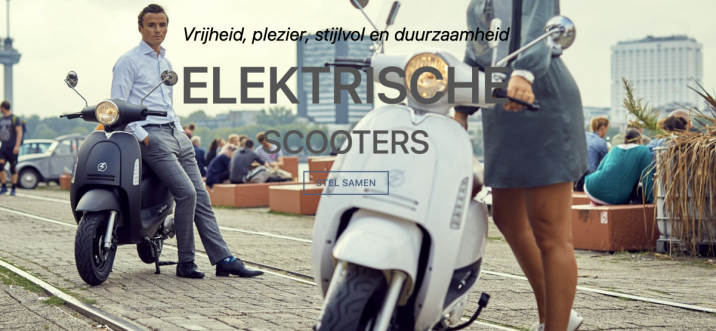 Elektrische scooters van blitss