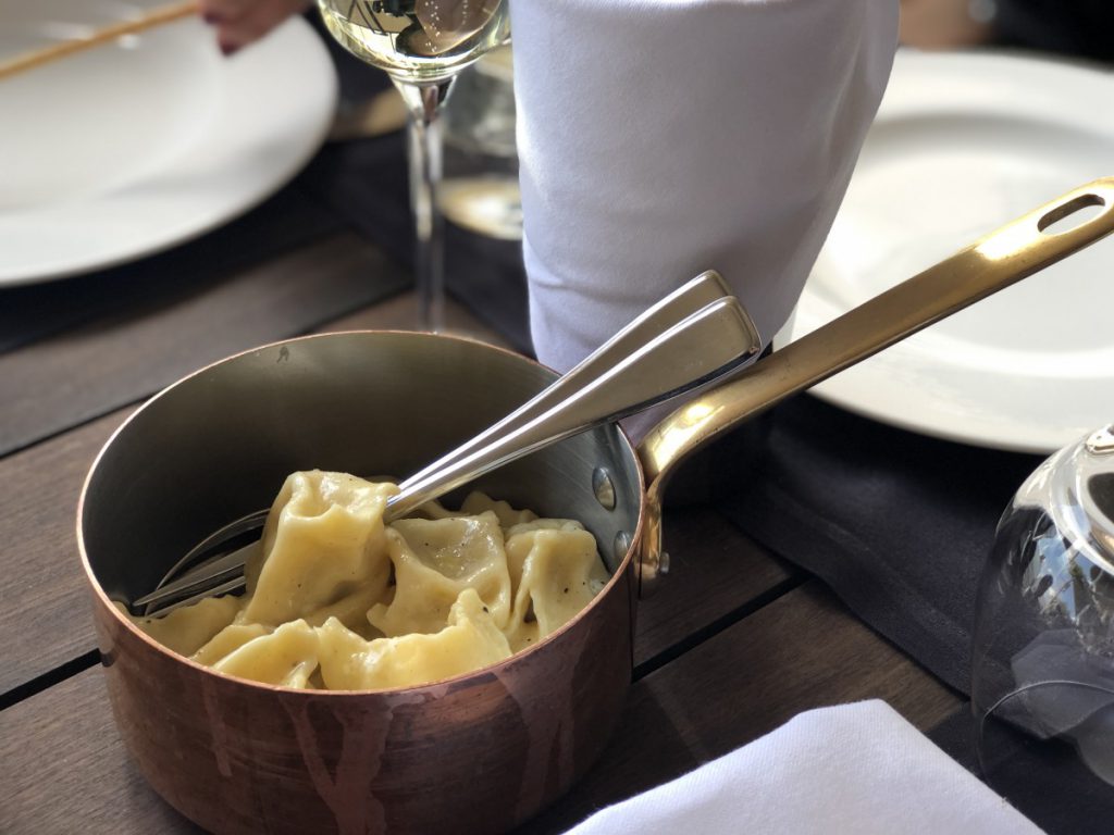 Heerlijke Pasta met Ricotta kaas bij Roberto's Amsterdam 