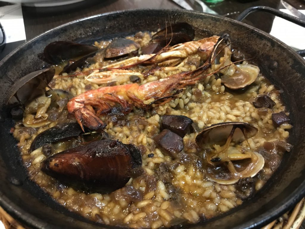 Paella in Barcelona 