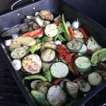 Gegrilde groenten van de Big Green Egg