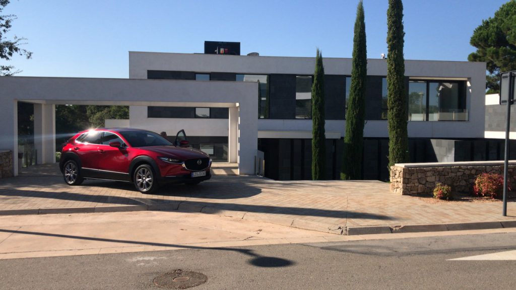 De Mazda voor een dikke villa in Spanje