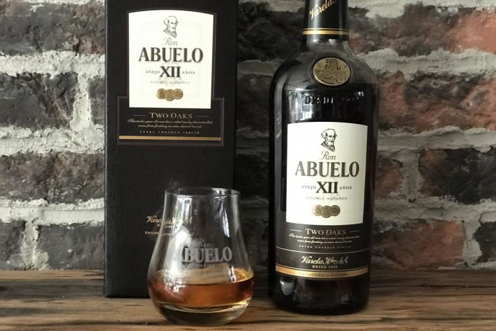 The Abuelo 12 two oaks rum