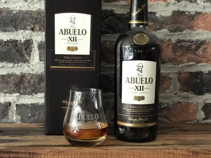 The Abuelo 12 two oaks rum