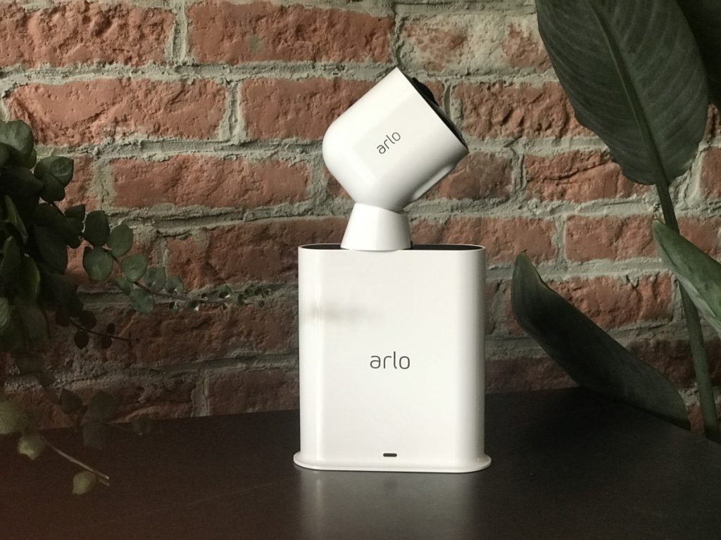 Arlo Camera op het basisstation