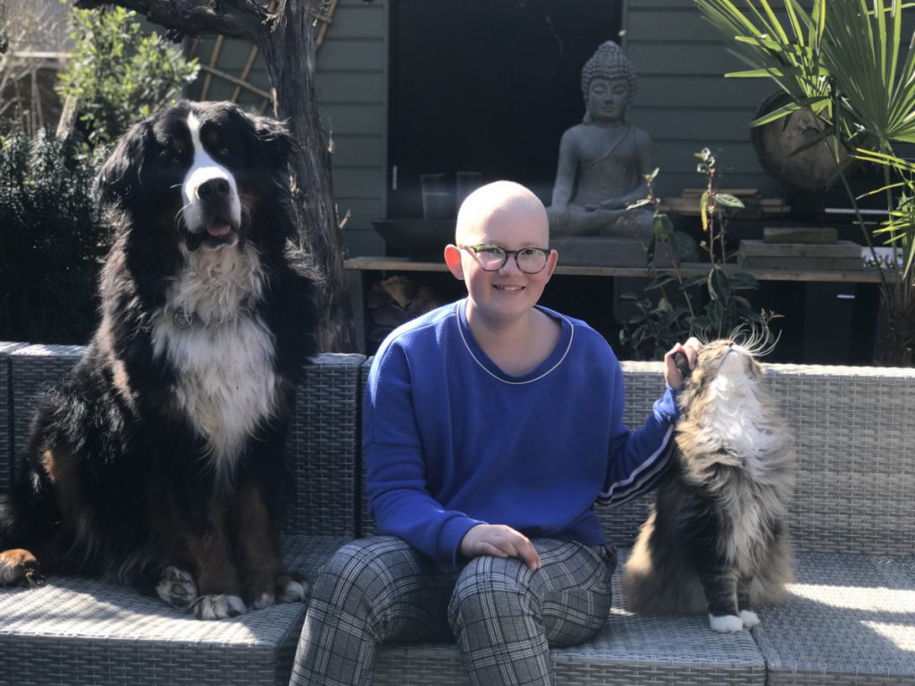 Beaudine lekker in het zonnetje met Boyd en Lois 