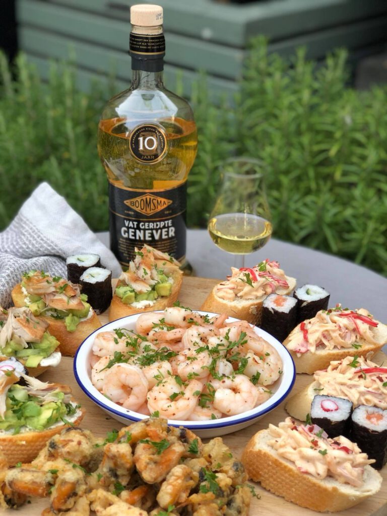 foodpairing met Boomsma vatgerijpte genever