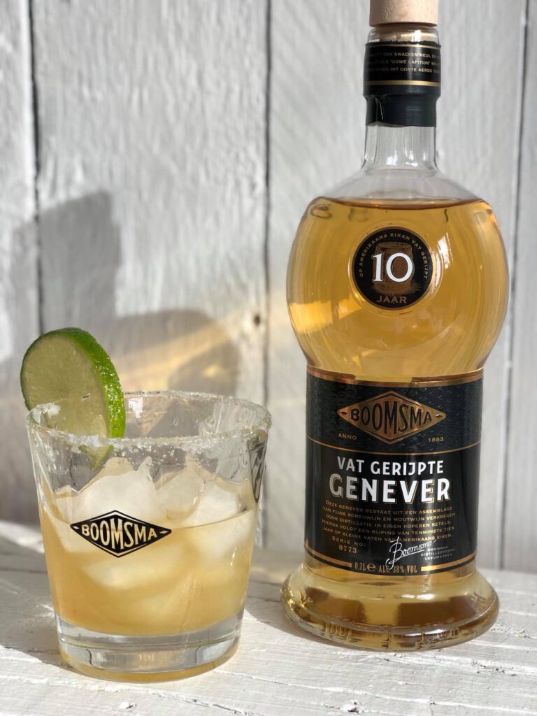 Grand Old cocktail met Boomsma genever Vatgrijpt 10 jaar