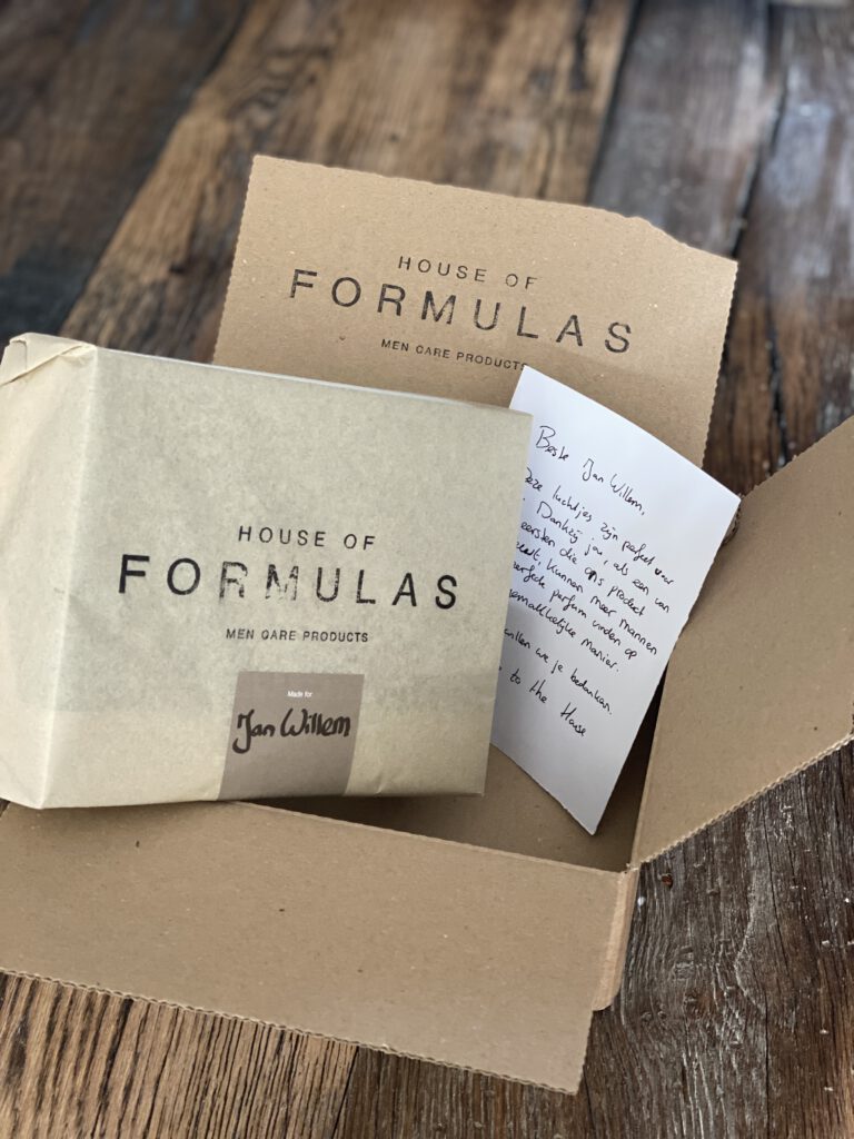 House of Formulas komt als een cadeautje bij je thuis