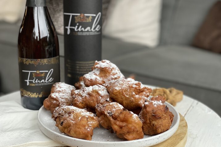 oliebollen met bier: Grolsch Finale oliebol