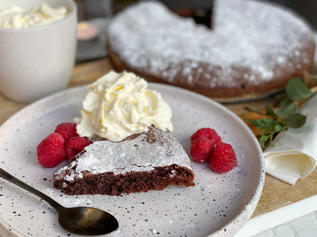 kladdkaka Zweedse chocolade taart voor moederdag cadeau maken