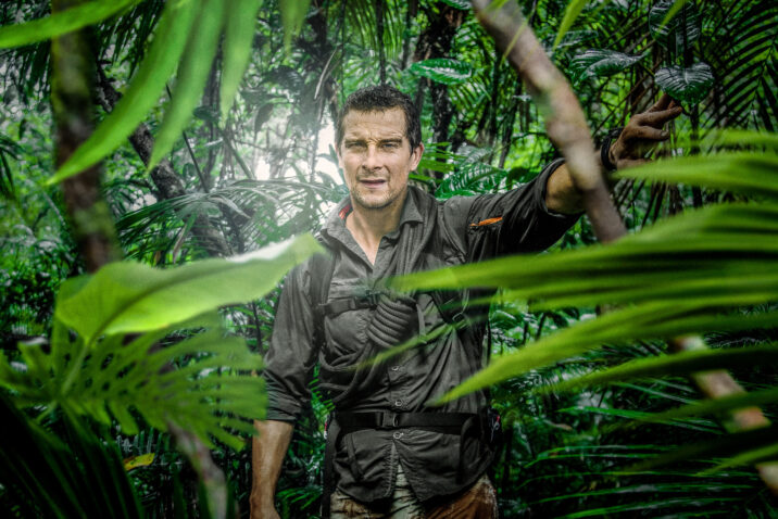 nieuw seizoen Bear Grylls Running Wild