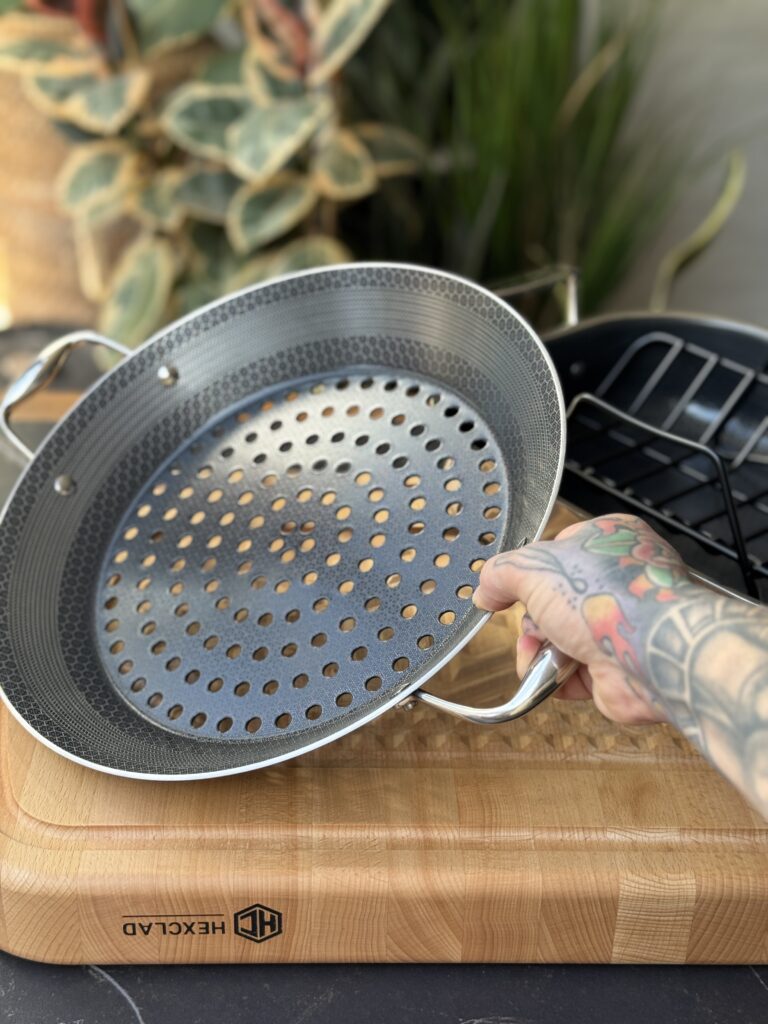 HexClad bbq grill pan 