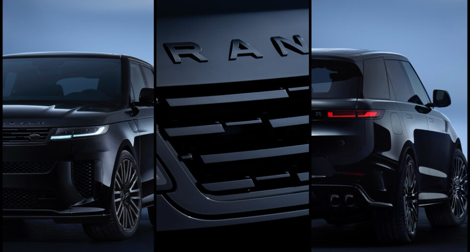 Range Rover Sport SV Black Edition nieuw 2025 op B4men.nl