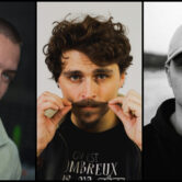 Baard en snor trends 2025 op B4men. Drie jonge mannen met toffe snorren
