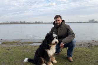 Jan Willem draagt de PME Legend Rockliner winterjas voor B4men